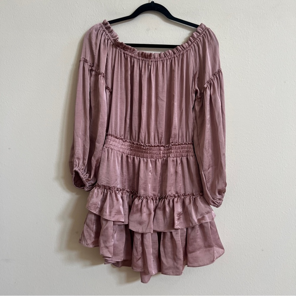 MISA Los Angeles Romi Dress In Mauve Small - Picture 7 of 8